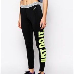 Nike Dri-Fit Just Do It Leggings Size M